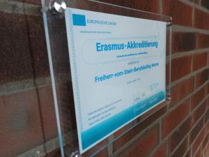 Erasmus+ Akkreditierungsurkunde
